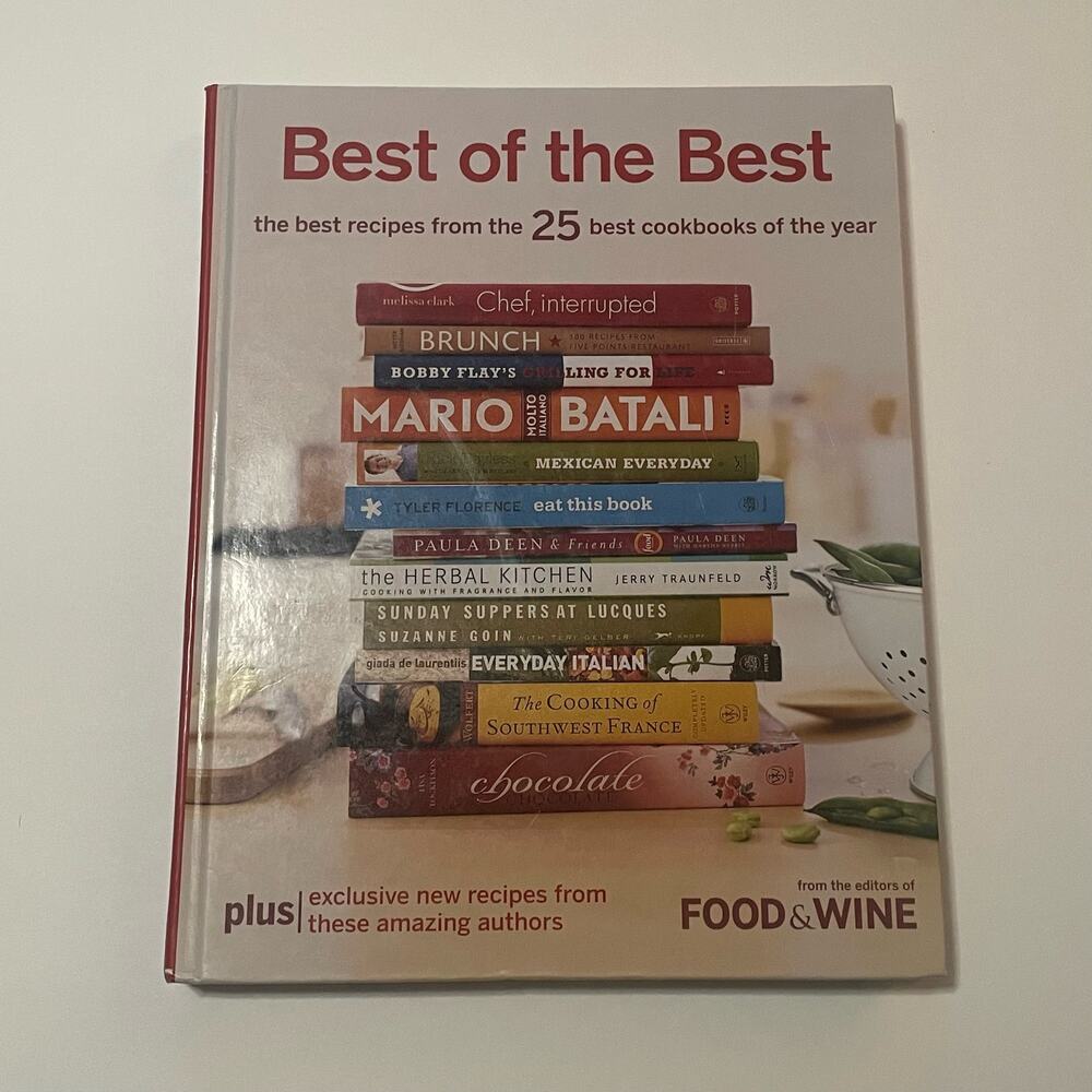 Best of the Best Cookbook Volume 9 by Food & Wine full color 288 pages recipes